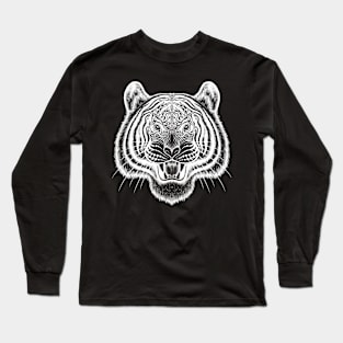 Tiger bengal tiger Siberian tiger big cat Long Sleeve T-Shirt